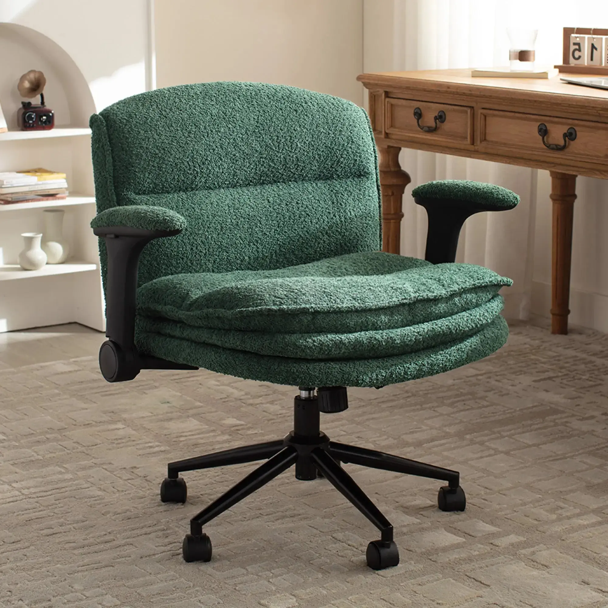 Dowinx Criss Cross Chair – Adjustable & Swivel-Green