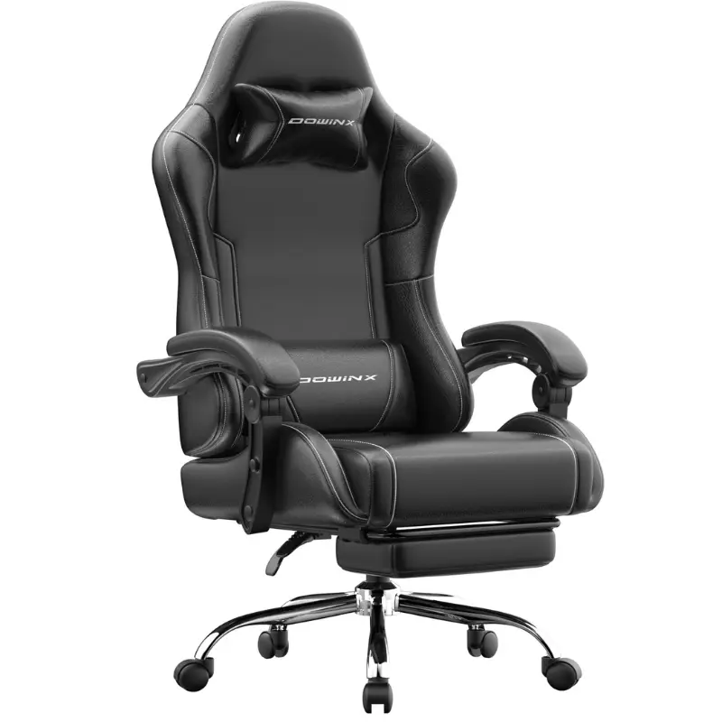Dowinx Leather Gaming Chair LS-66D58J Black | AM
