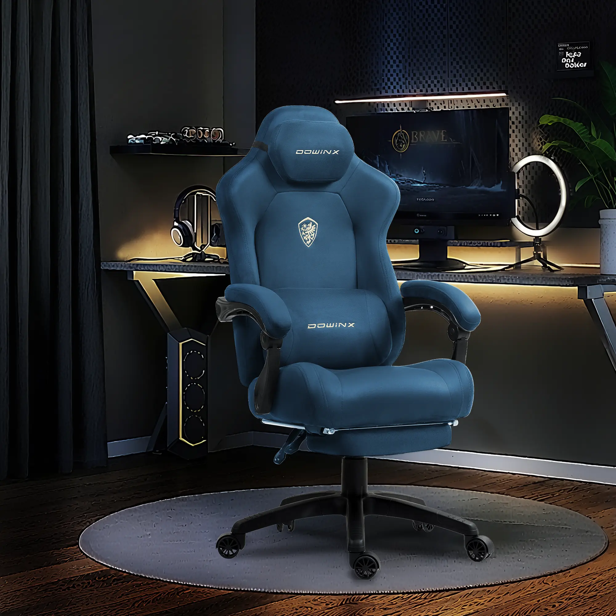 Dowinx Luxury Series Suede LS-6668E Blue - Image 4