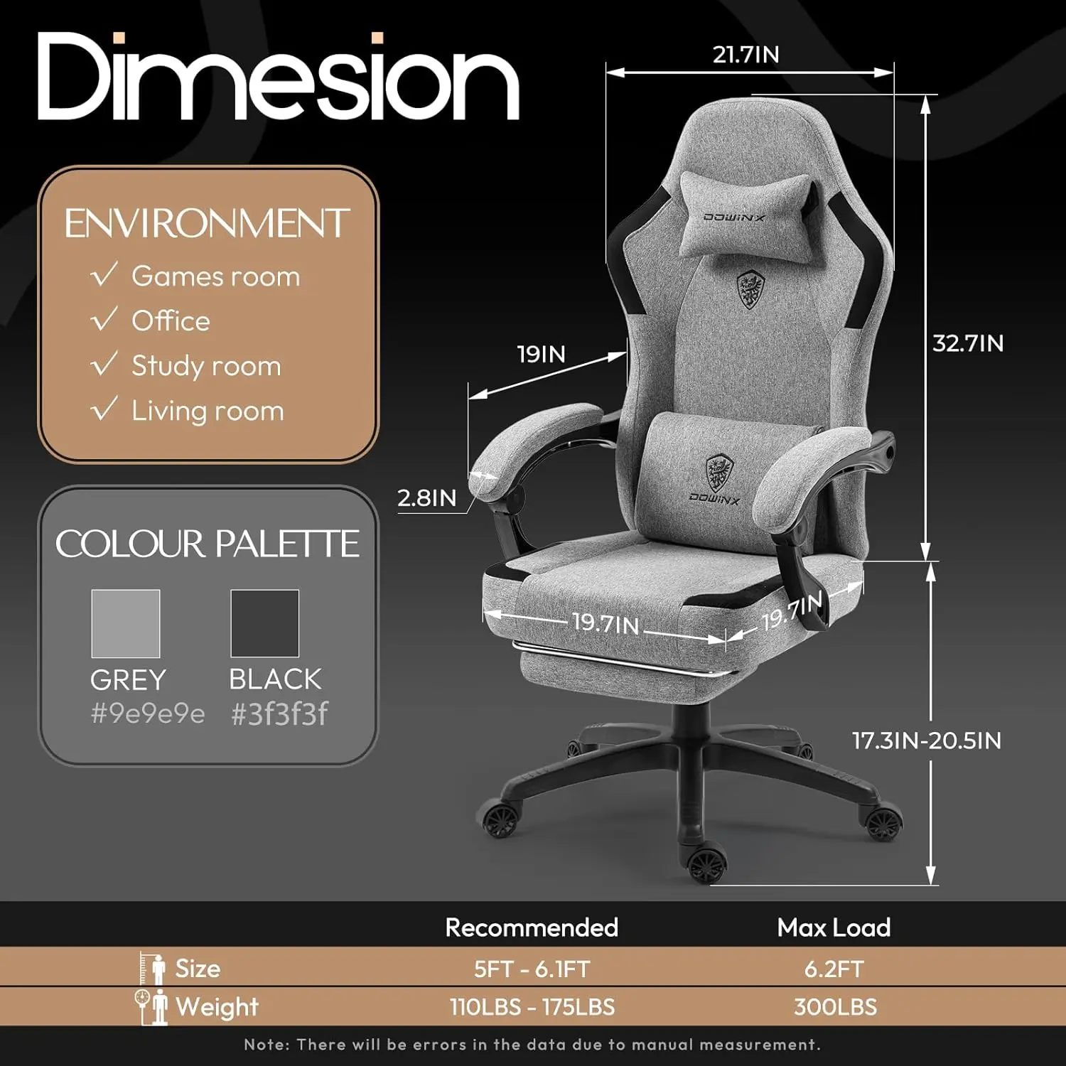 Dowinx Simple Series 6657K Grey - Image 3