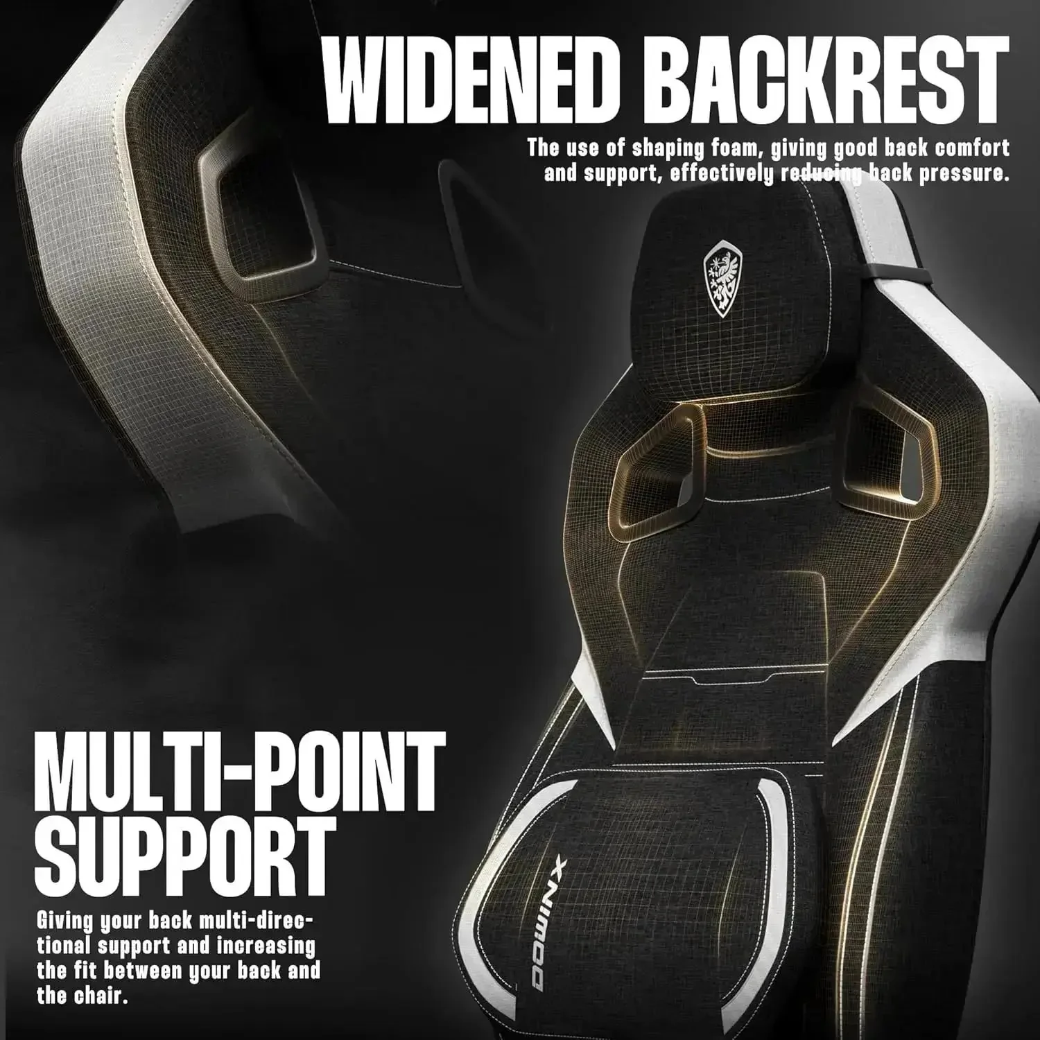 Heavy-Duty Series -MB33B black(Fabric) - Image 5